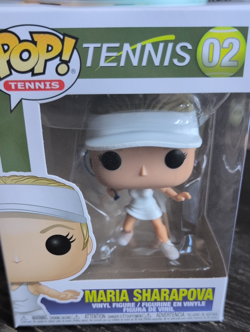Funko Maria Sharapova Tennis Pop! Vinyl Figure - White Outfit